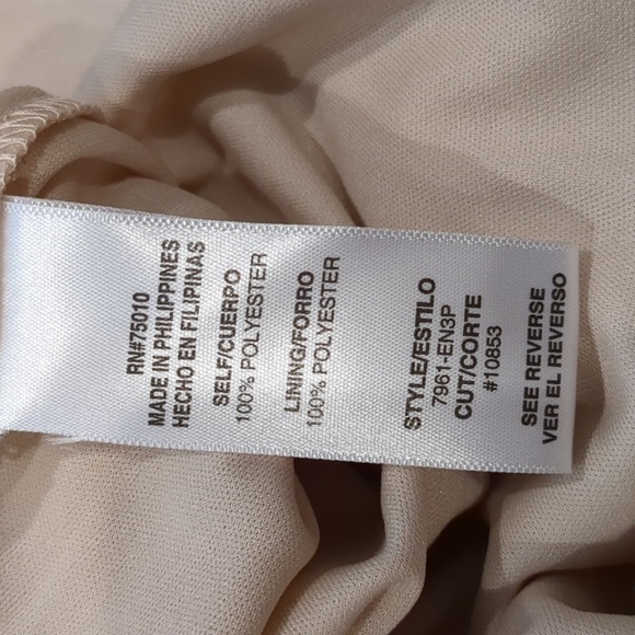 City Studio Rose Gold Metallic Sparkly Halter Cut Out Neckline Formal Prom Dress - Picture 7 of 9